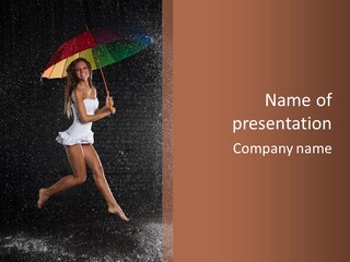 Damp One Y PowerPoint Template