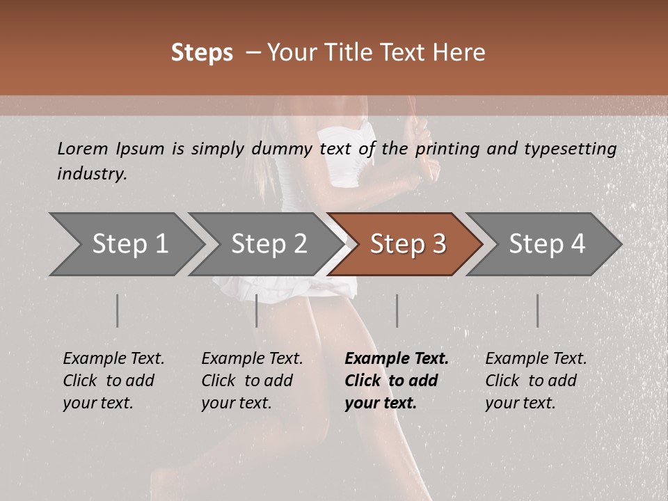Damp One Y PowerPoint Template