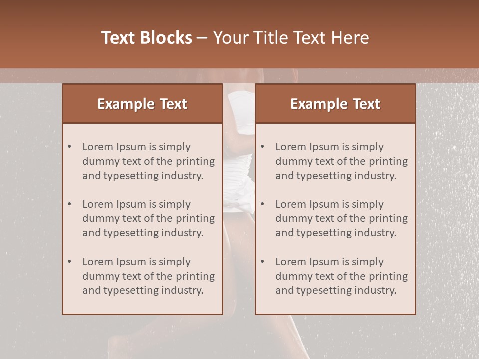 Damp One Y PowerPoint Template