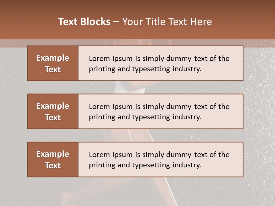 Damp One Y PowerPoint Template