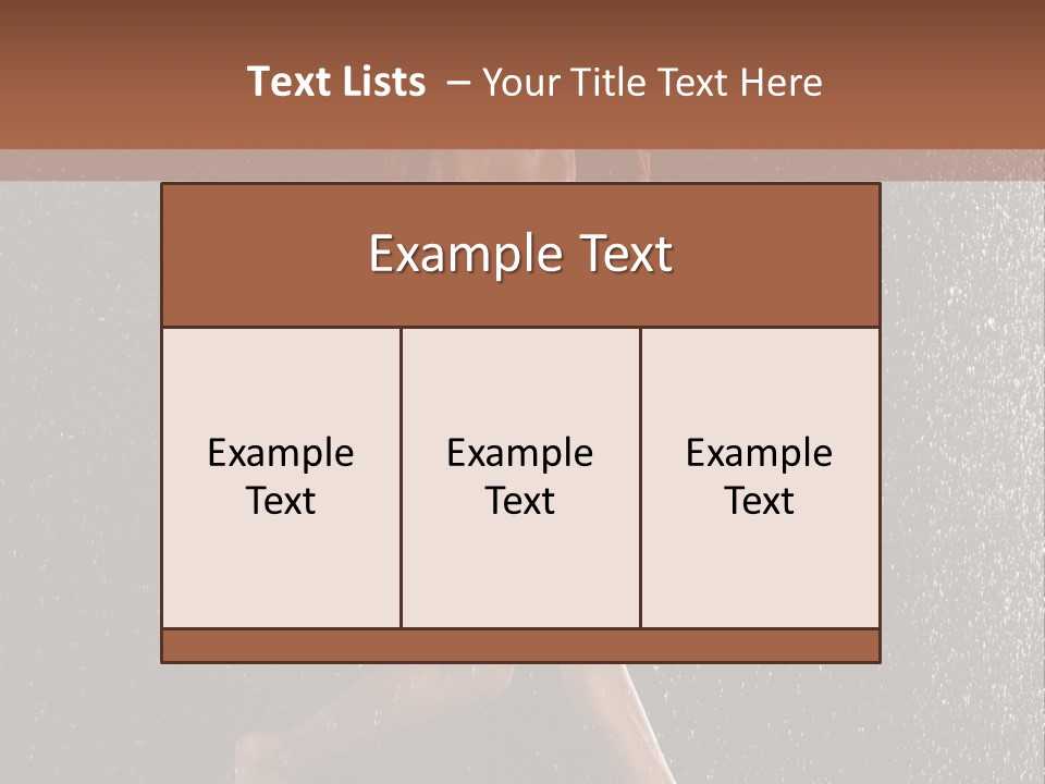 Damp One Y PowerPoint Template
