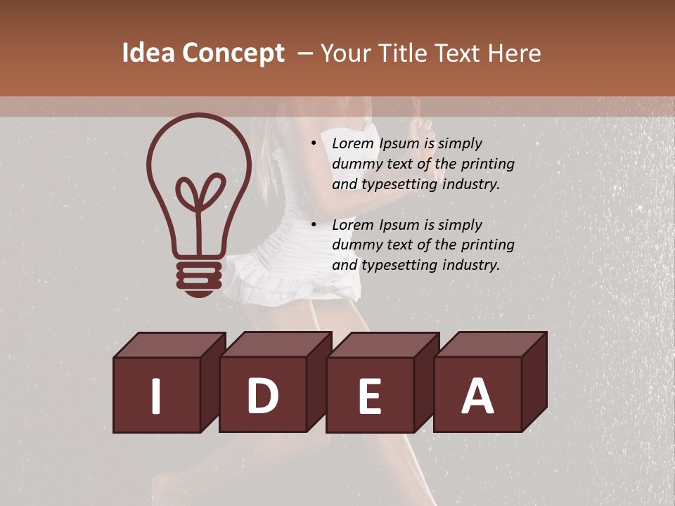 Damp One Y PowerPoint Template