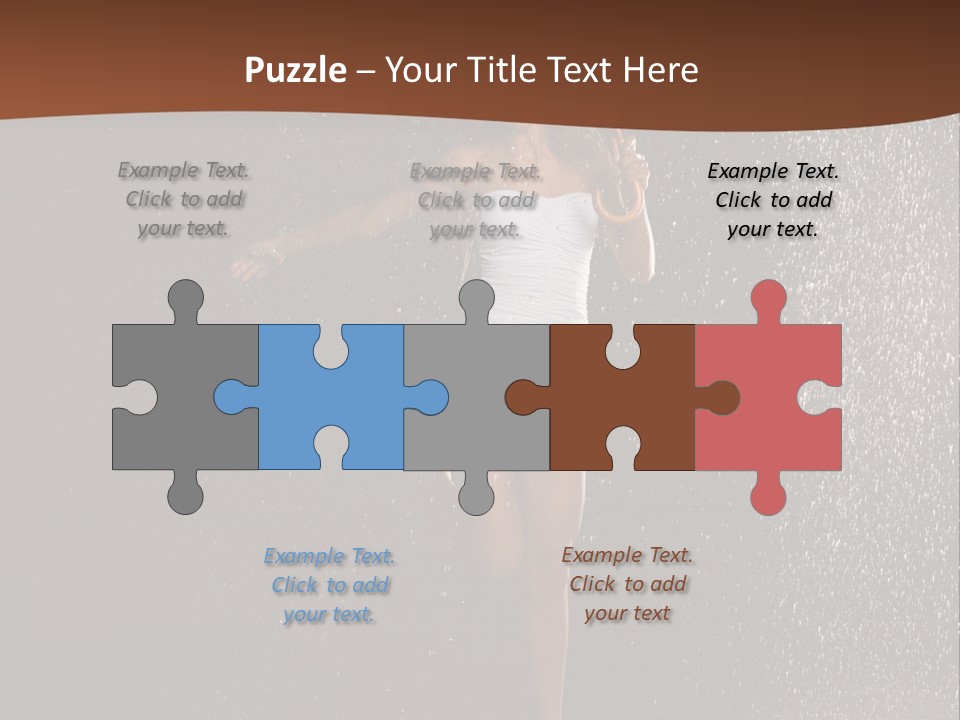 Person Cheerful  PowerPoint Template