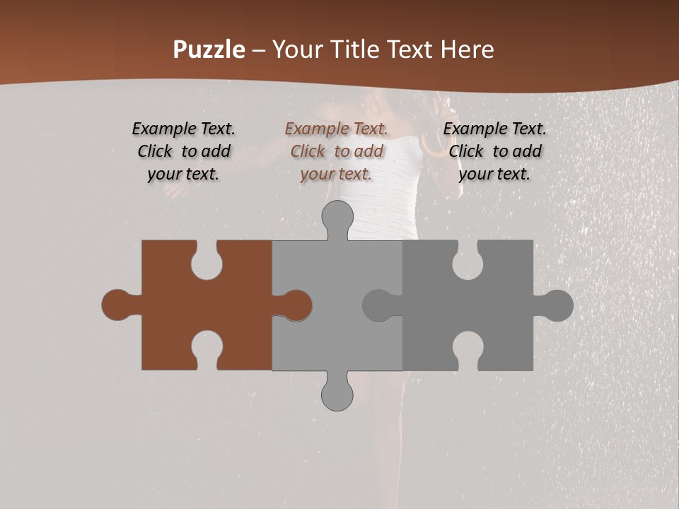 Person Cheerful  PowerPoint Template