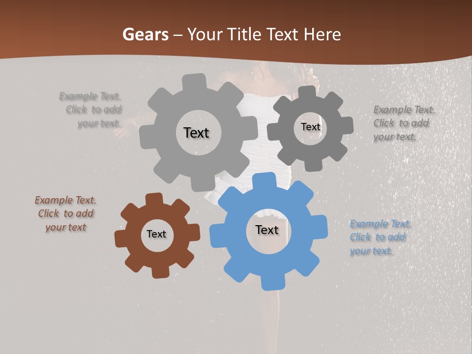 Person Cheerful  PowerPoint Template