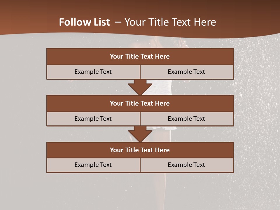 Person Cheerful  PowerPoint Template