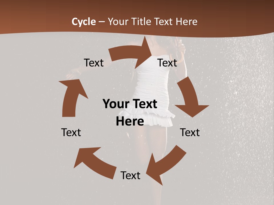 Person Cheerful  PowerPoint Template