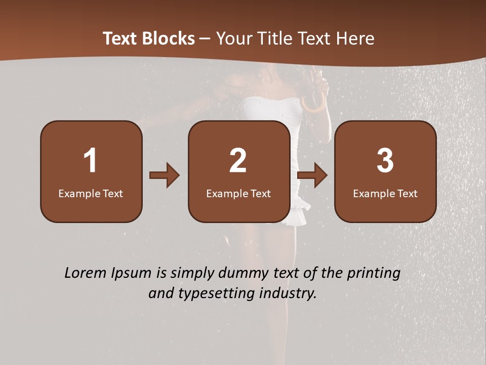 Person Cheerful  PowerPoint Template