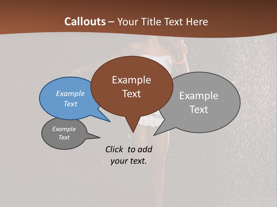 Person Cheerful  PowerPoint Template