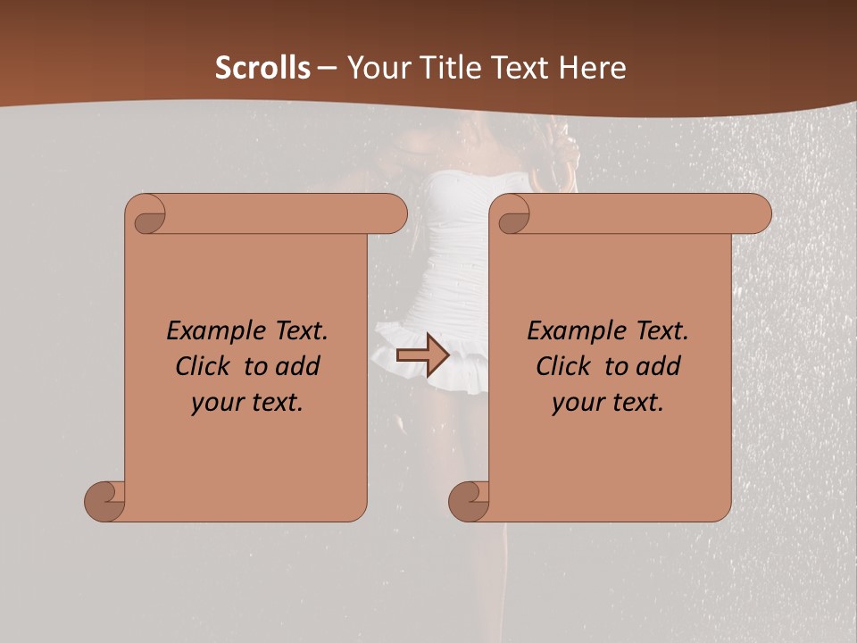 Person Cheerful  PowerPoint Template