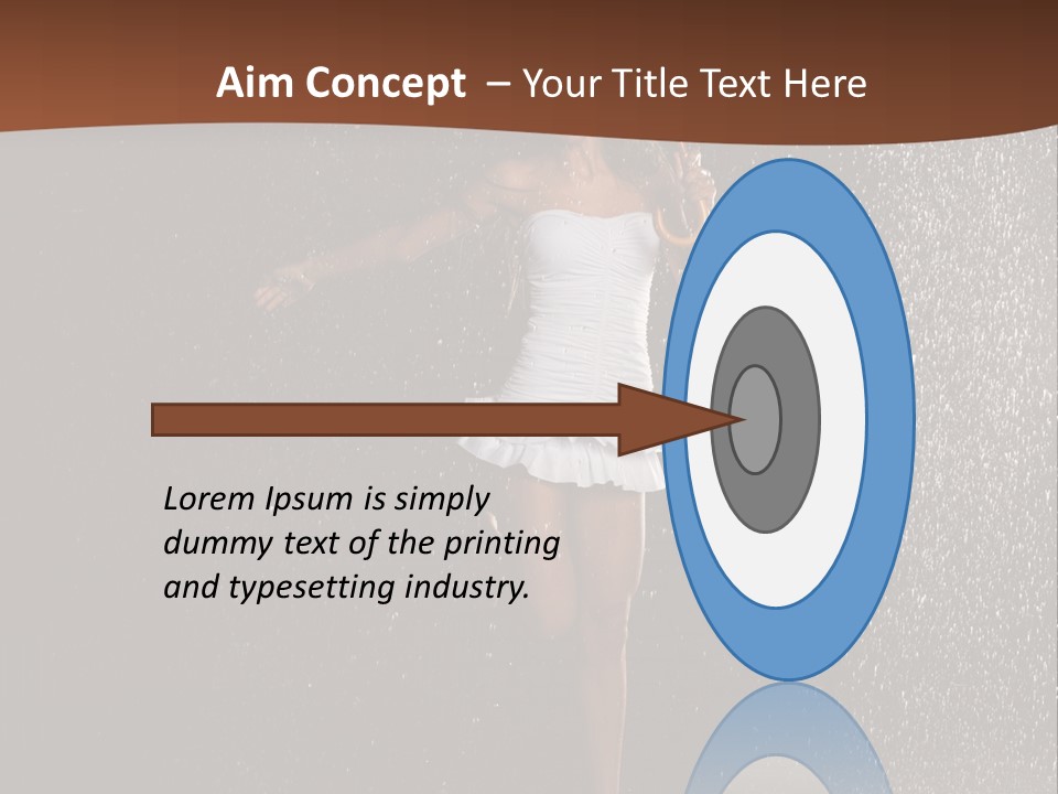 Person Cheerful  PowerPoint Template