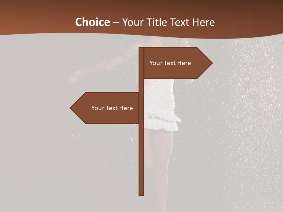 Person Cheerful  PowerPoint Template