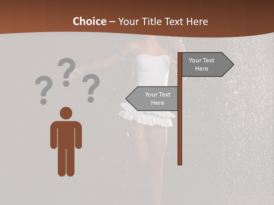 Person Cheerful  PowerPoint Template