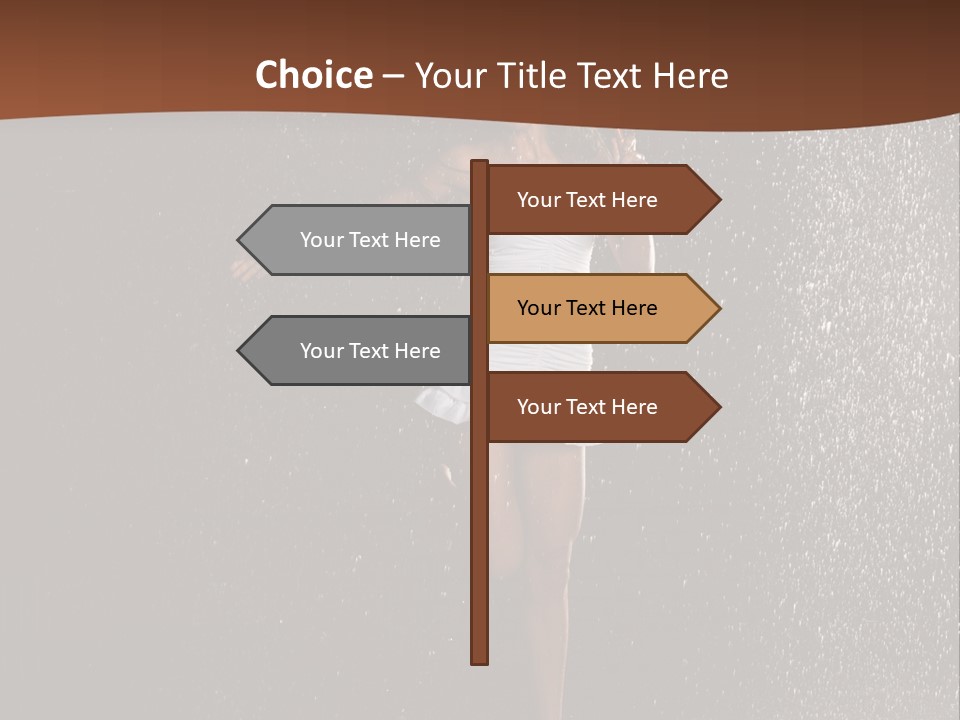 Person Cheerful  PowerPoint Template