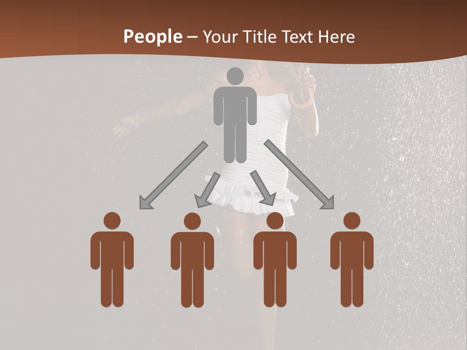 Person Cheerful  PowerPoint Template