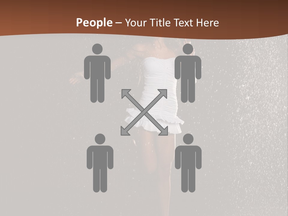 Person Cheerful  PowerPoint Template