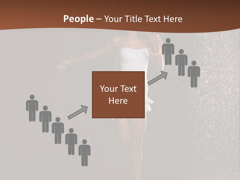 Person Cheerful  PowerPoint Template