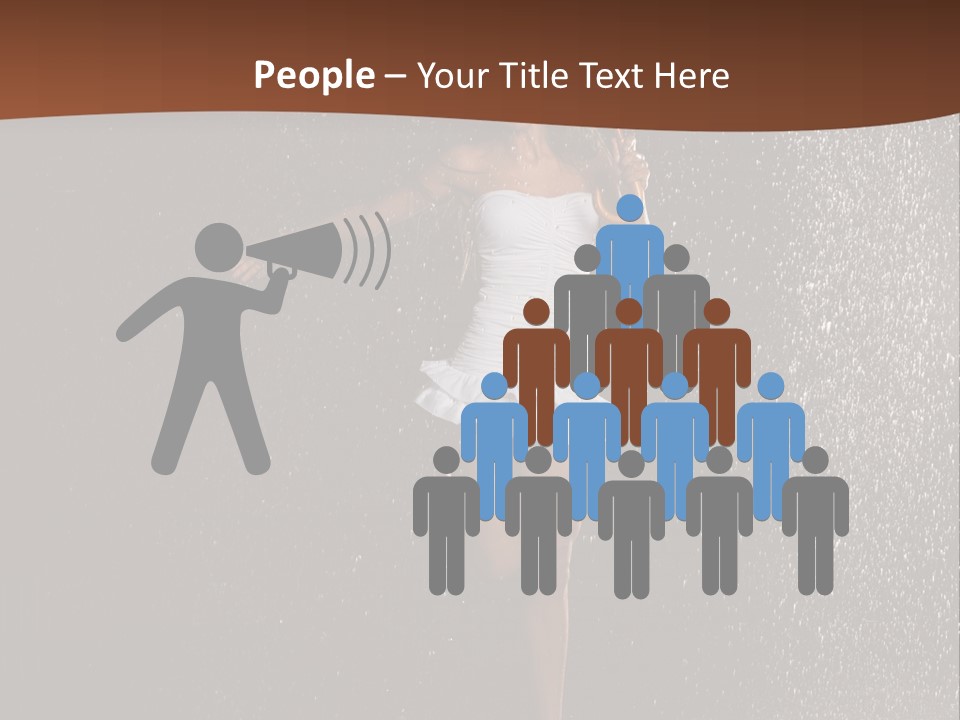 Person Cheerful  PowerPoint Template