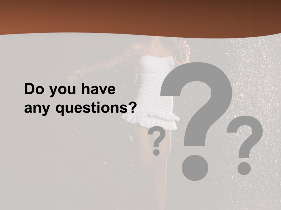 Person Cheerful  PowerPoint Template