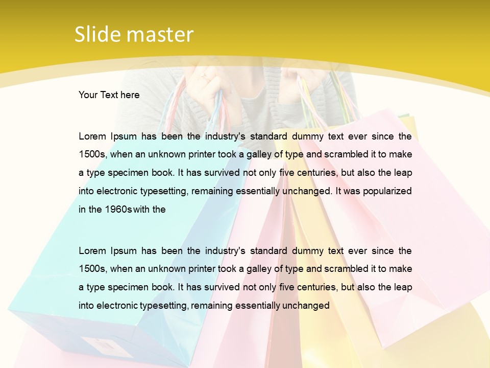 Purchasing Business Older PowerPoint Template