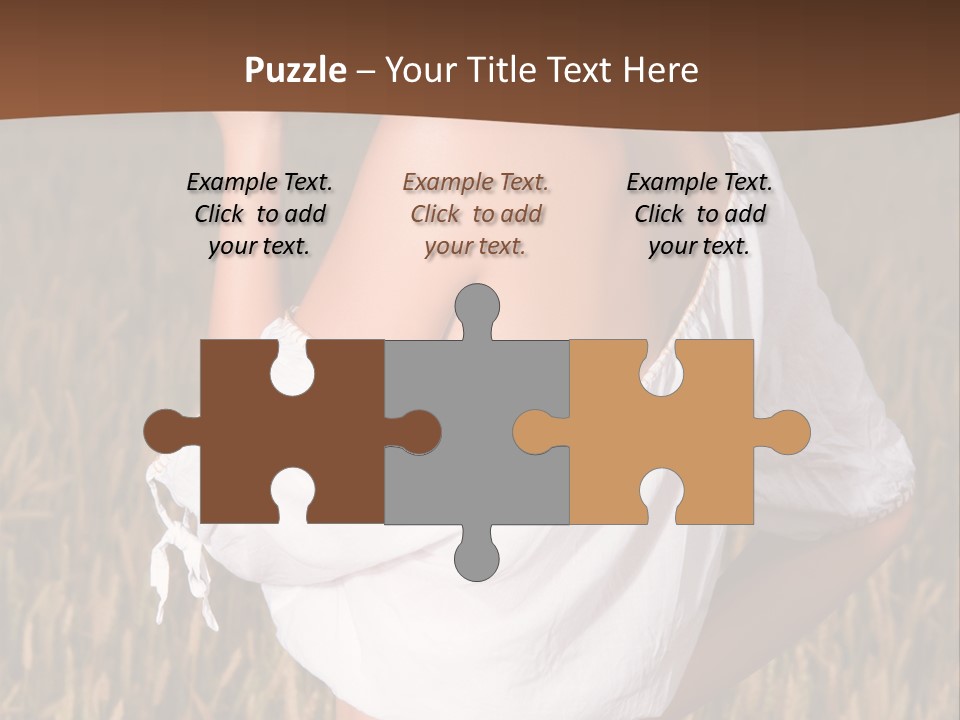 Summer Spike Grass PowerPoint Template