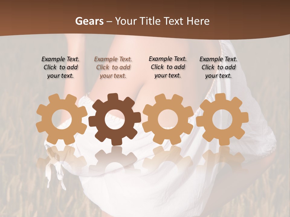 Summer Spike Grass PowerPoint Template