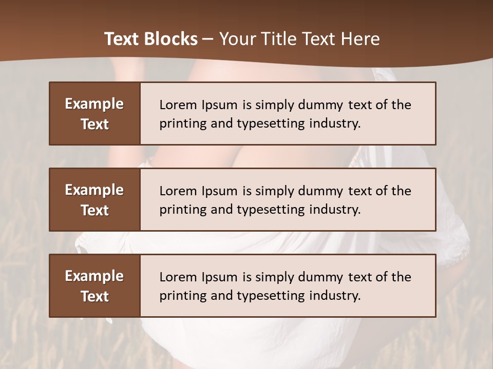 Summer Spike Grass PowerPoint Template