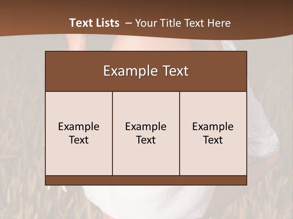Summer Spike Grass PowerPoint Template