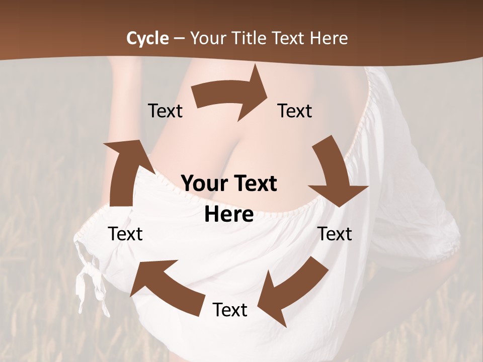 Summer Spike Grass PowerPoint Template