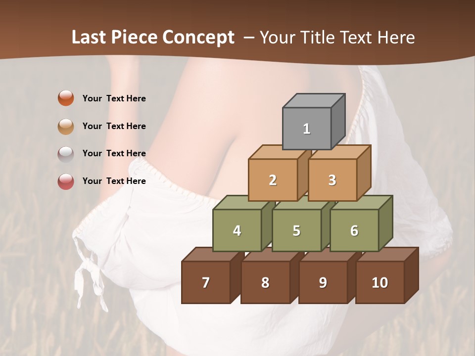 Summer Spike Grass PowerPoint Template