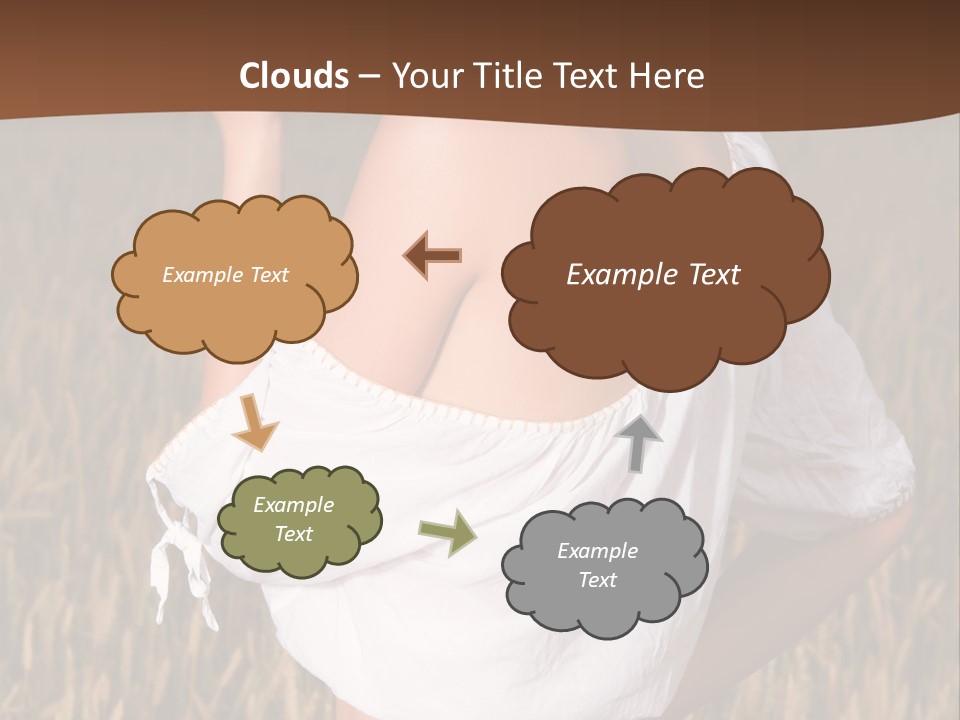 Summer Spike Grass PowerPoint Template