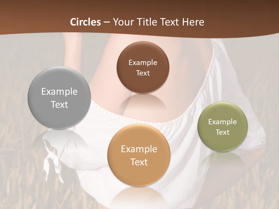 Summer Spike Grass PowerPoint Template