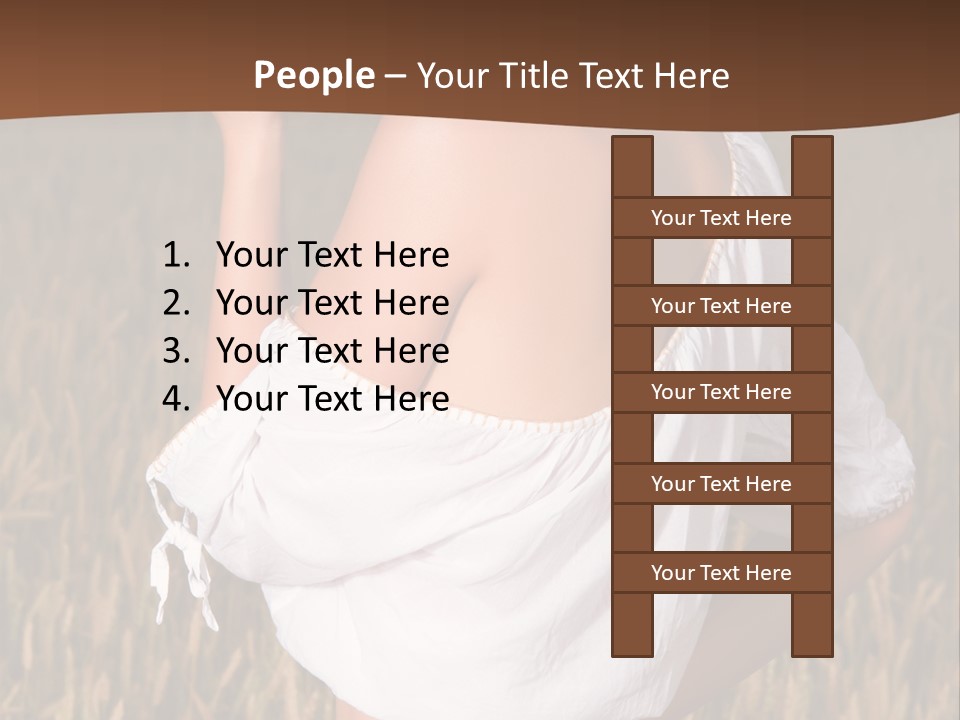 Summer Spike Grass PowerPoint Template