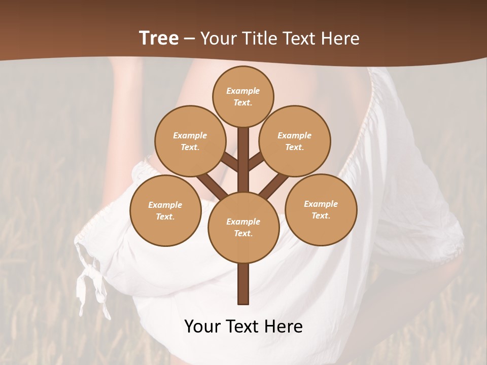 Summer Spike Grass PowerPoint Template