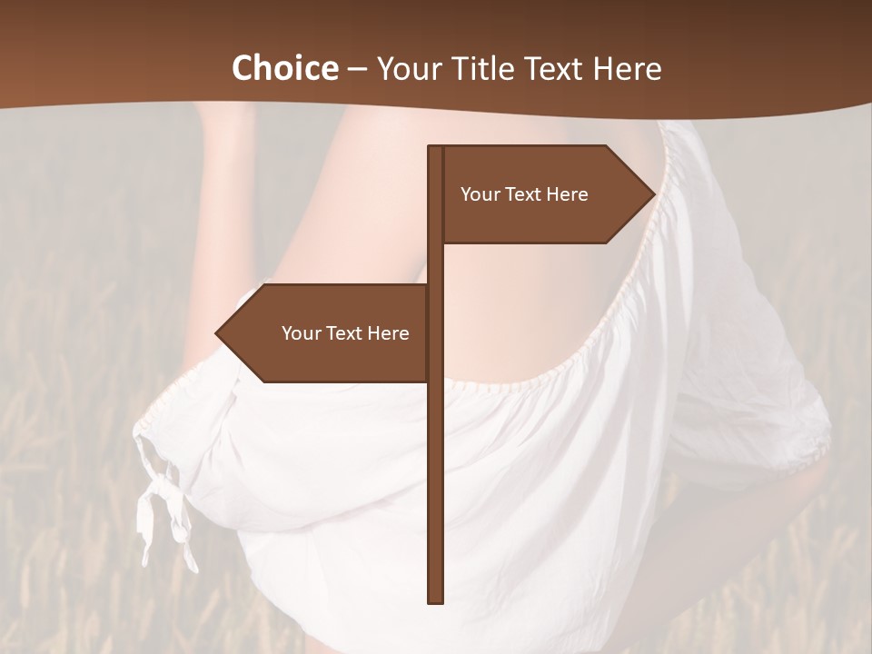 Summer Spike Grass PowerPoint Template