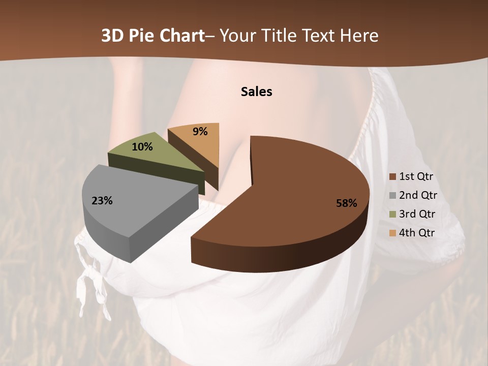 Summer Spike Grass PowerPoint Template