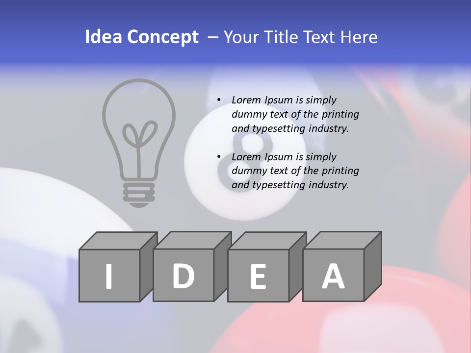 Background Play Entertainment PowerPoint Template