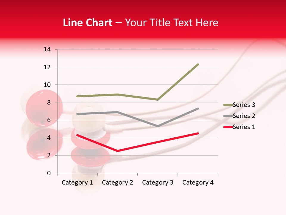 Equipment Cable Headphone PowerPoint Template