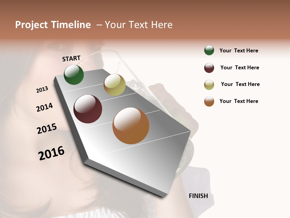 Green Stein S PowerPoint Template