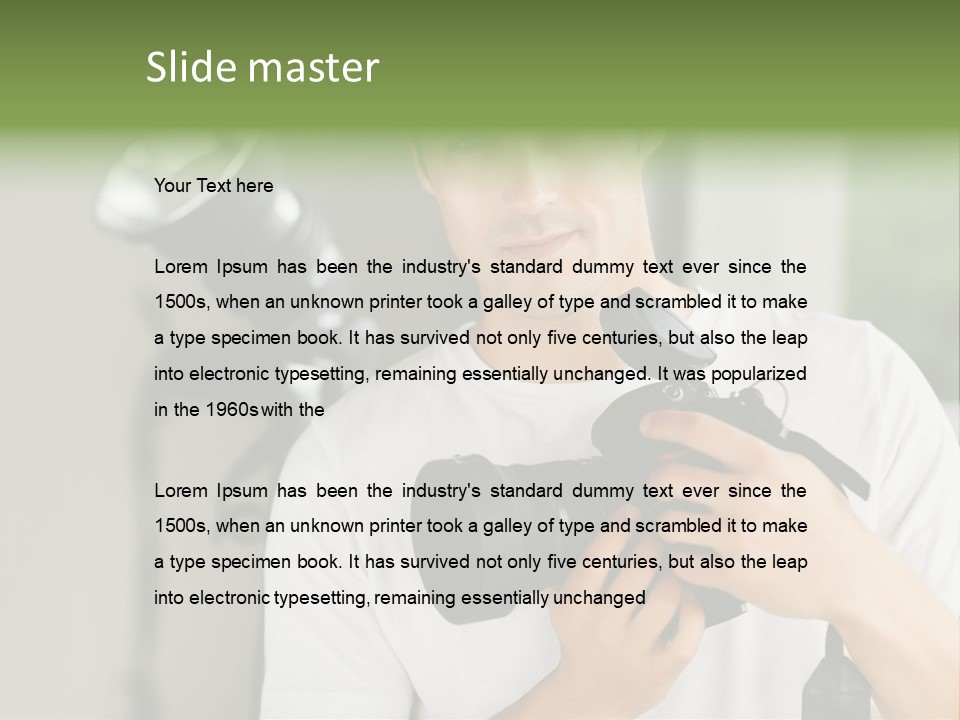 Company Teamwork Humorou PowerPoint Template