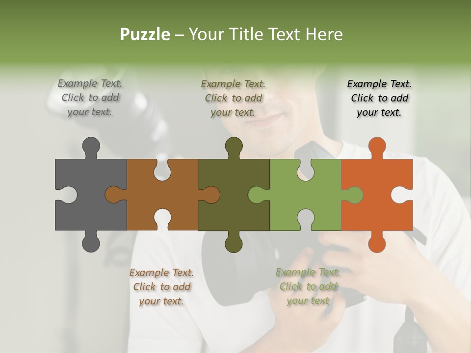 Company Teamwork Humorou PowerPoint Template