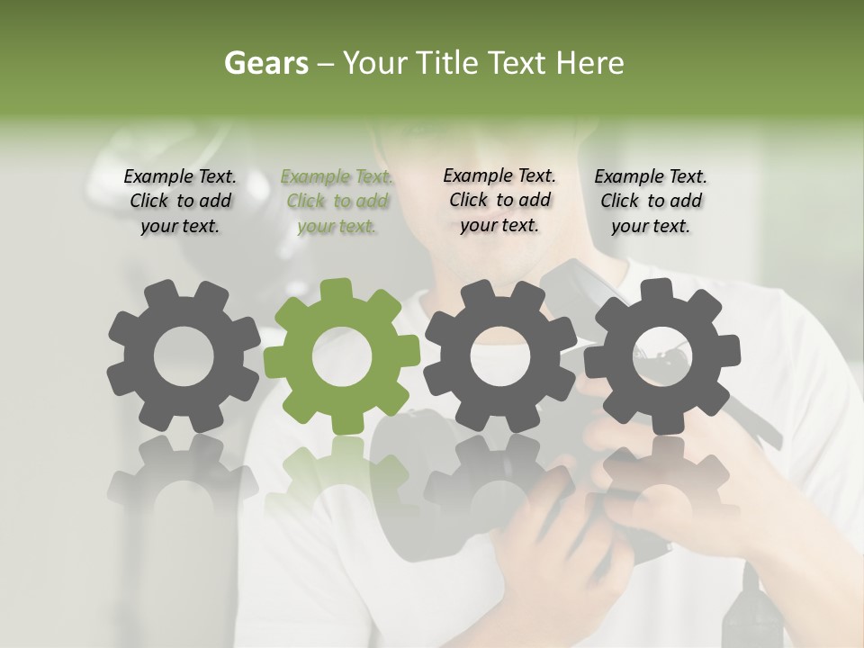 Company Teamwork Humorou PowerPoint Template