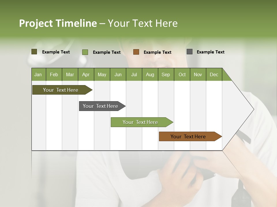 Company Teamwork Humorou PowerPoint Template