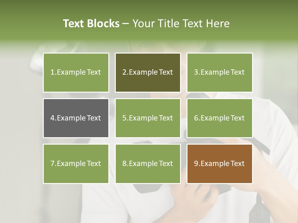 Company Teamwork Humorou PowerPoint Template