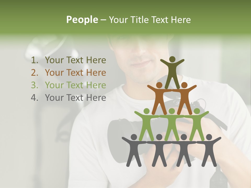 Company Teamwork Humorou PowerPoint Template