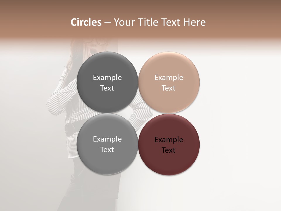 Side Space Isolated PowerPoint Template