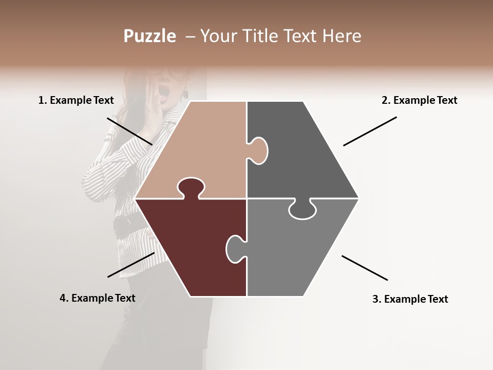 Side Space Isolated PowerPoint Template