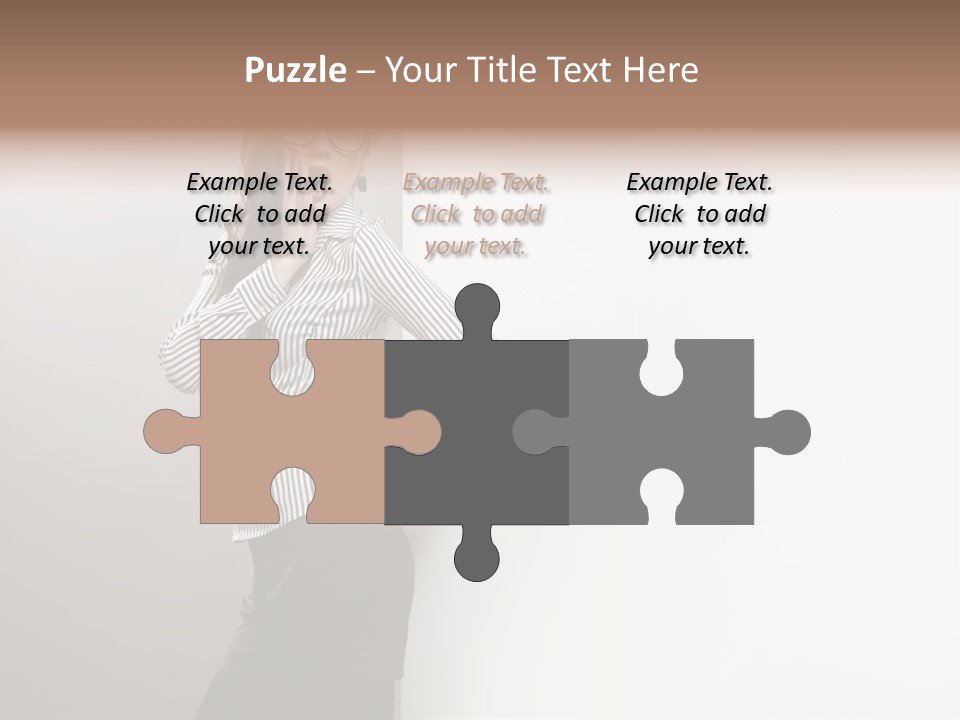 Side Space Isolated PowerPoint Template