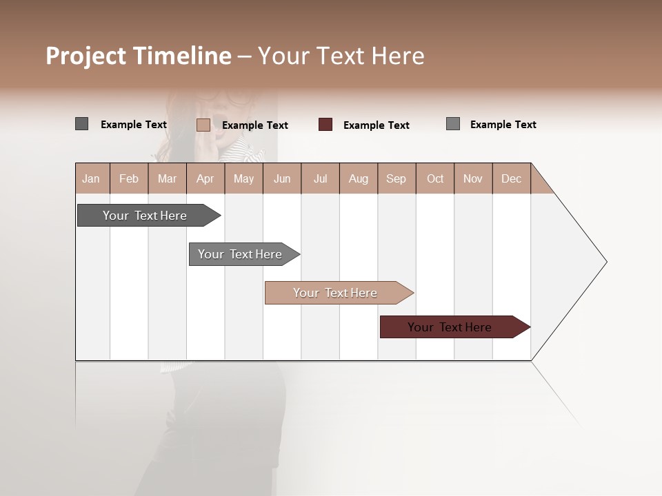Side Space Isolated PowerPoint Template