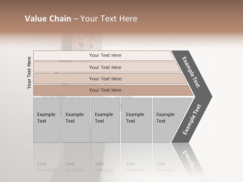 Side Space Isolated PowerPoint Template
